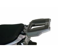 Soporte Topcase Alurack negro para Moto Guzzi Stelvio/NTX 1200 (2008-2016)