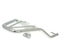 Soporte topcase GiVi cromado Monolock® 3 kg para Vespa LX 50, S 50, LXV 50, 125