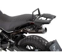 Soporte Topcase negro de aluminio para Ducati Scrambler 1100 Dark Pro/Pro/Spo...