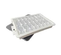 Soporte transparente multiusos para cuentas con bolsillos individuales para una clasificación eficiente y elegante de colores y tamaños en la organización del hogar