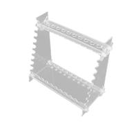 Soporte transparente para tubos de ensayo, organizador de pipetas de prueba, diámetro del agujero, accesorios de laboratorio para laboratorio