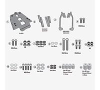 Soporte Trasero De Aluminio Anodizado SRA9651 Específico Para Maletero Monok