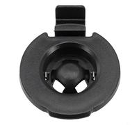 Soporte trasero de clip compatible con Garmin Nuvi 55 56 57 58 Lm Lmt Series Gps dispositivos de navegación para salpicadero, parabrisas, pieza de repuesto de plástico negro para accesorios interiores