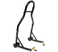 Soporte trasero de moto con horquillas para rodillos R-TECH