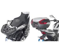 Soporte trasero Givi Monokey/Monolock para HONDA NC 750 X 21-26 con parrilla OEM Honda