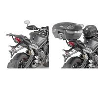 Soporte trasero Givi Monokey/Monolock para TRIUMPH STREET TRIPLE 765 / R / RS 17-20 / 25-26