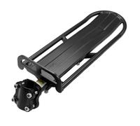 Soporte trasero para bicicleta, portabicicletas | Asientos traseros de bicicleta de aleación de aluminio soporte ajustable para soporte de bicicleta de montaña