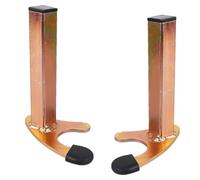 Soporte trasero para motocicleta, 1 par de soportes para motocicleta, soporte para garras, soporte de horquilla para soporte de montaje, peso de hasta 400 kg, adaptador para soporte trasero y elevador