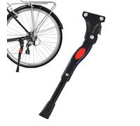 Soporte trasero plegable de aleación ajustable para bicicleta de montaña, soporte ajustable antideslizante de aleación de aluminio para hombres y mujeres, pieza de repuesto para ciclismo