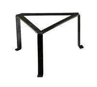 Soporte Triangular La Ideal de Hierro Forjado, Color Negro, 10 Unidades, Hierro Fundido, Negro