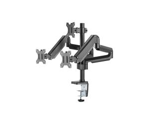Soporte Triple pantalla - Deltaco - ARM-0352 - 24kg máx - Negro - Montaje en pared