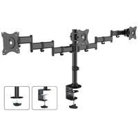 Soporte Triple Para 3 Monitores Pantalla 13-27" 8kg Brazo Vesa 75x75 100x100