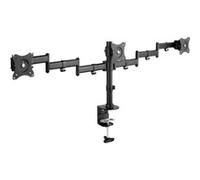 Digitus Soporte triple para monitor con fijación de abrazadera
