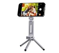 Soporte Trípode Magnético Para Teléfono Clip Giratorio Plegable Portátil