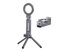 Soporte Trípode Magnético Para Teléfono Clip Giratorio Plegable Portátil