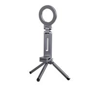 Soporte Trípode Magnético Para Teléfono Clip Giratorio Plegable Portátil