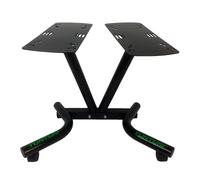 Tunturi Dumbbell Sets Soporte Mancuernas Ajustables, Unisex Adulto, Black, 1