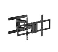 Soporte TV Equip 650348 43-100" Movimiento Completo Inclinable Giratorio Pared Negro