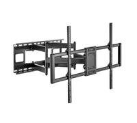 Soporte TV Gembird WM-120ST-01 brazo doble VESA 120 kg 60-120 pulgadas negro