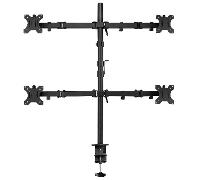 Ewent EW1514 Soporte de Escritorio para Monitor/TV 4 Brazos 32" VESA 100x100 Máx 8 Kg
