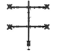 Soporte de mesa ewent ew1514 para 4 monitores tv hasta 32pulgadas