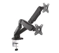 SOPORTE TV/MON AISENS DT27TSR-045 13P-27P DUAL MESA NEGRO DT27TSR-045