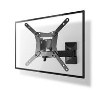 Soporte TV Nedis TVWM31BK inclinable y giratorio 30kg VESA 75x75-200x200 32" negro