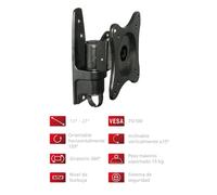 Soporte tv orientable 8,8cm 100x100