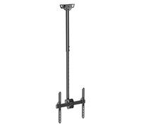 Soporte de Techo Regulable Extensible para LCD/TFT Plasma 32 a 55 (Negro) - FONESTAR