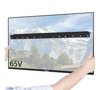 Soporte TV Pared No Stud para 32 a 75 Pulgadas de LED LCD OLED Plasma Plano/Curvado, hasta 68 kg, Soporte Pared TV sin Tachuelas para Ahorrar Espacio, VESA Máx de 600 x 400 mm