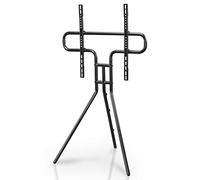 Soporte TV Suelo 600x400 Easel Design 37´´-75´´ Negro | Soporte de TV negro, soporte de TV como trípode, trípode compacto para TV, soporte de suelo compatible con VESA