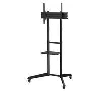 Soporte TV Superior Electronics Pro Con Ruedas Vertical 37”-70” Negro 50 Kg
