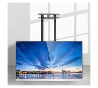 Soporte TV Techo, Soporte de Techo para TV, Soporte de TV de Techo y Pared con Doble Varilla de Altura Ajustable, Carga 100 kg/220 LB(1M)