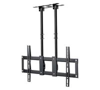 Soporte TV Techo, Soporte de Techo para TV, Soporte de TV de una Sola Pantalla con Altura Ajustable, Soporte de Dos Postes for TV Plana LED de 40-90/50-110 Pulgadas(40-90inch)