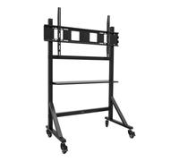 Soporte TV TooQ Optimus móvil ruedas altura ajustable 60-105" 120 kg