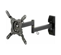 Vivanco BFMO 6020 Soporte Inclinable y Giratorio de Pared para Monitor/TV/LED de 13" a 43", hasta 25kg de Peso, Distancia a la Pared 50mm hasta 420mm, inclinación hasta -12º, Giro hasta 180º