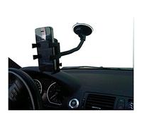 Soporte Universal BSL con Flexo para Smartphone | Bracket SPFL-1 | para instalación en Cristal del vehículo | 4” a 6.5”.