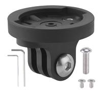Soporte universal combo para GoPro, para Garmin Edge bicicleta ordenador y luz de bicicleta - Apto para Garmin Edge, distancia entre orificios 22 mm, adaptador de conexión interior