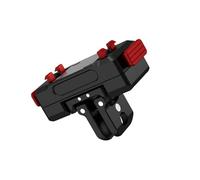 Soporte universal de liberación rápida para cámara de aventura con giro de 360 grados y doble puerto adaptador, construcción ligera, montaje magnético de liberación rápida