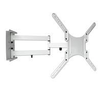 Soporte Universal de Pared para televisor - Inclinación pivotante - 16-65 Pulgadas - Extensible hasta 65 cm - Soporte para LCD LED HD TV - VESA 100 200 300 400 Blanco Modelo: L22LW
