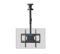 Soporte universal de pared para TV para pantalla plana LCD de 32 a 65 pulgadas, inclinación ajustable y giratoria, métodos de doble entrada para una fácil configuración