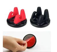Soporte universal de rotación de 360° para teléfono móvil de coche, soporte GPS y panel de instrumentos para gafas, smartphones, accesorios de coche (negro)