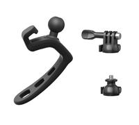Soporte universal de silicona de liberación rápida para cámaras deportivas para manillar de bicicleta de 20 a 60 mm, soporte para cámara deportiva