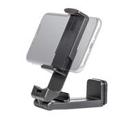 Soporte universal de viaje, soporte plegable de tamaño de bolsillo para productividad, resorte de goma de alta tensión, soporte de visualización giratorio, soporte versátil que funciona para la