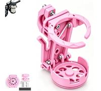Soporte Universal Giratorio de Bicicleta 360°, Montaje Plegable | Diseño plegable con aspa de ventilador, ABS de base firme, duradero, ahorra espacio, abre con una mano para