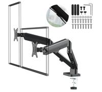 Soporte universal Maclean para monitor de gas para 2 monitores, de 17 a 32 pulgadas, MC-134