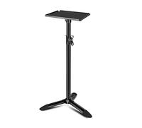 Soporte universal para altavoz con bandeja grande ajustable de 10 pulgadas, trípode de audio giratorio para un posicionamiento óptimo del sonido, perfecto para cine en casa y estudio de música.