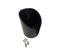 Soporte universal para bebidas Trak Racer Clip On Cup Holder para simuladores de guía y cabina de pilotaje Nylon nero resistente, adaptado para configuraciones con tela de aluminio