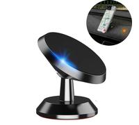 Soporte universal para coche, soporte magnético para teléfono con adhesivo súper fuerte, se fija al salpicadero o a la consola central, rota