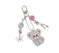 Soporte universal para colgante de oso para bolsa, teléfono y accesorios, pieza de joyería de aleación fácil de usar